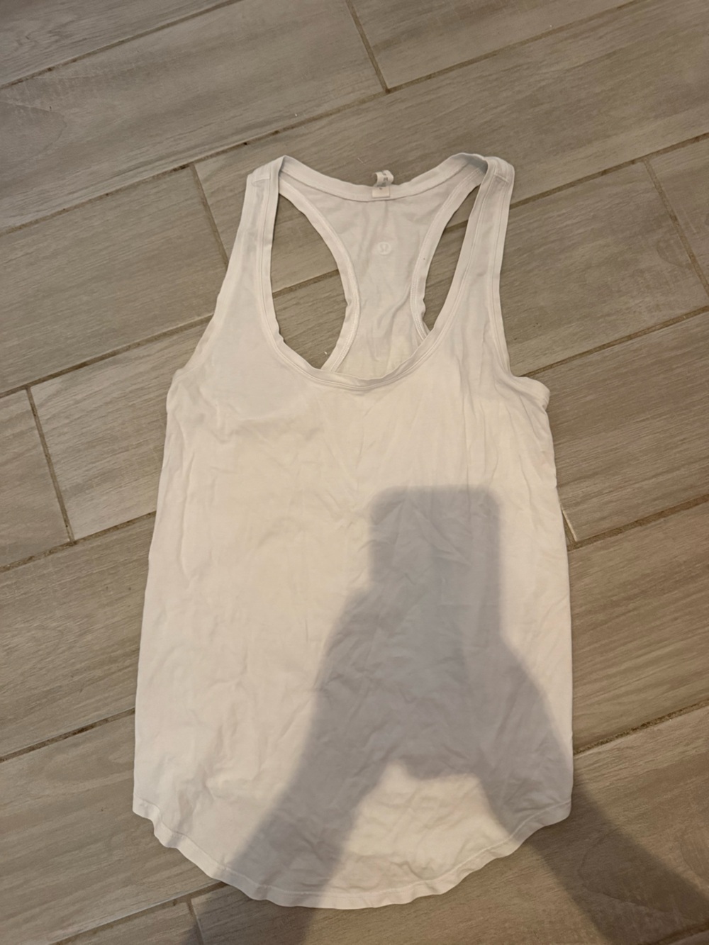 lululemon athletica White Racerback Tank